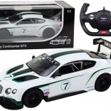 Mașină RC 1:14 BENTLEY Continental GT3 albă