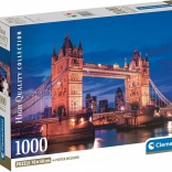 Puzzle 1000 piese - Tower Bridge noaptea