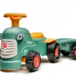 Tractorașul pentru copii Falk Baby Maurice Vintage cu scaun pentru remorcă