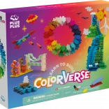 Plus-Plus Învață să construiești Setul super curcubeu