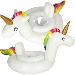 Colac gonflabil pentru copii cu unicorn și scaun