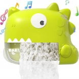 WOOPIE generator de spumă pentru baie – dinozaur verde
