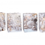 Pungă cadou de Crăciun L 31 × 40 × 12 cm