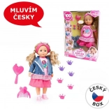 Păpușa Adélka vorbitoare 42 cm