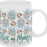 Cană ceramică Rick & Morty Faces