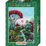 Puzzle HEYE 2000 de piese – Paradis pentru animale sălbatice