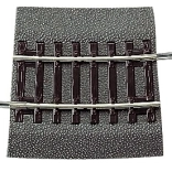 ROCO LINE șină curbată R3 cu terasament H0 (7,5°, 419,6 mm)