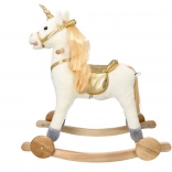 Unicornul de Aur pe Legănat cu Roți