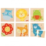 Goki animale de lemn karemo