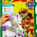 Crayola forme și culori PAW PATROL – carte de activități de colorat