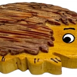 Magnet din lemn arici – decorațiune sculptată manual