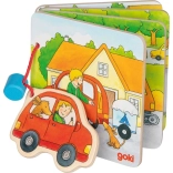 GOKI carte ilustrată din lemn – Plecăm în vacanță