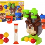 Joc de îndemânare Cerbișor – aruncarea mingiuțelor în cupe