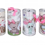 Pușculiță cu animăluțe 15 × 8,3 cm