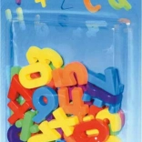Lena cifre magnetice colorate (36 bucăți)