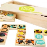 Domino din lemn Oița Shaun