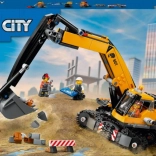 lego city excavator galben 60420