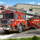 Puzzle 260 piese – camion de pompieri