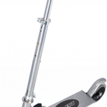 Trotinetă pliabilă din aluminiu cu mânere din spumă, frână de picior și capacitate de 50 kg