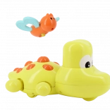 Crocodil cu sunete și albină jucărie de dentiție