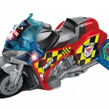 motocicletă de poliție cu efecte 25 cm