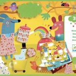 Mozaic Picnic cu animăluțe de la Djeco