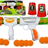 Carabină pentru bile moi cu pahare