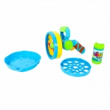 Mare pistolă de bule cu soluție de săpun