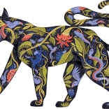 DJECO Puzzle contur Panteră 150 piese