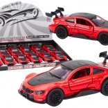 Mașinuță sport metalică 1:32 cu mecanism fricțiune – roșie