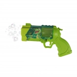 Pistol cu bule dinozaur cu lumină – verde