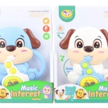 Cățeluș cu saxofon