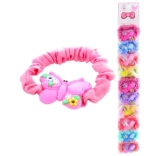 Elasticuri de păr cu motiv de fluturi, set de 10 buc