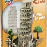 Puzzle 3D Turnul înclinat din Pisa 21 piese