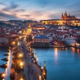 Puzzle Praga noaptea 1000 de piese de la Ravensburger