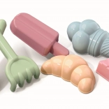 Androni set din 6 piese cu forme pentru nisip – cofetărie