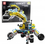Set de construcție Excavator de Teren Mudking 1392 buc