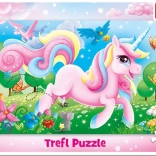 Puzzle Lumea Magică a Unicorniilor 15 piese