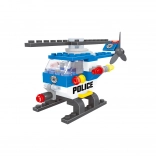 set de construcție compatibil bloxo poliție elicopter 68 piese