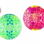 Mingea gonflabilă colorată cu stropi 22 cm