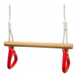 Leagăn și bară cu mânere gimnastice small foot