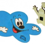 Magnet decorativ din lemn Norișor