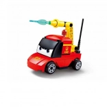Sluban Mașinuță trăgătoare cu ochi Pompieri