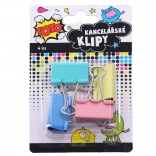 Clemă de birou 32 mm, set 4 buc.