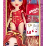 Papusa de baie stilată Rainbow High Ruby Red
