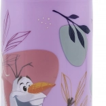 Sticlă pentru copii Frozen cu pai 410 ml