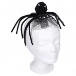 Bentiță de carnaval cu păianjen negru