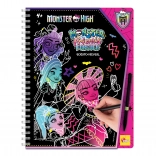 Caiet de schițe razuibil Monster High – Forever Friends