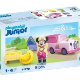 Set figurine JUNIOR & Disney Mickey Mouse și sortator de fructe
