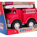 Autospecială de pompieri eco din bioplastic cu scară rotativă